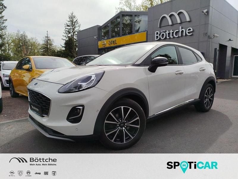 Weiß Gebraucht 2020 Ford Puma Gen-E Titanium SUV | 15.480 € (Guter Preis) - Bild 1/4