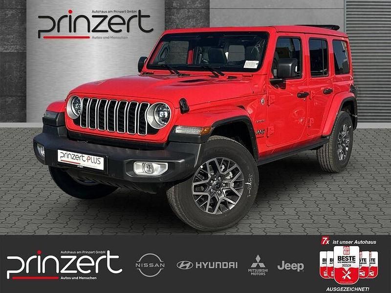 Rot Neu 2025 Jeep Wrangler Sahara SUV | 60.470 € (Fairer Preis) - Bild 1/3