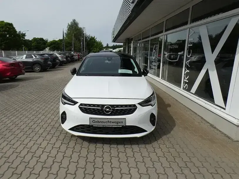 Gebraucht Opel Corsa Elegance 101 PS (74 kW) 2020 Weiss Kleinwagen