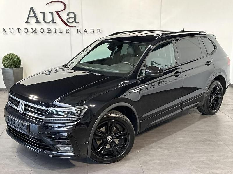 Deep black Gebraucht 2021 VW Tiguan Allspace R-line SUV | 30.749 € (Fairer Preis) - Bild 1/4