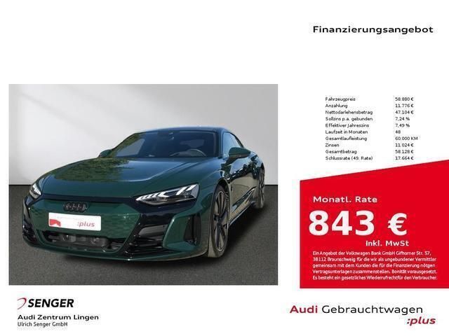 Individuallackierungen audi exclusive Gebraucht 2022 Audi e-tron GT quattro Ambiente Limousine | 58.880 € (Fairer Preis) - Bild 1/4