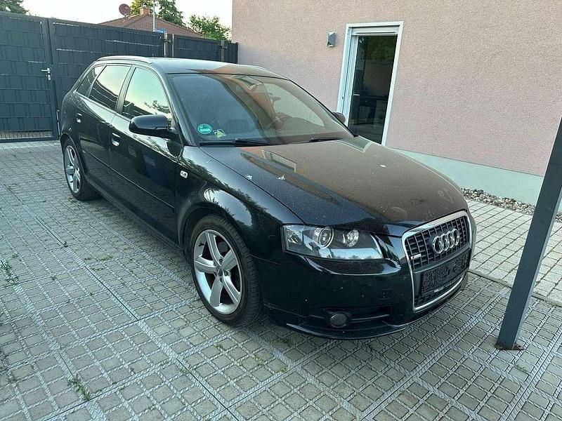 Schwarz Gebraucht 2007 Audi A3 Sportback S-Line Kleinwagen | 3.200 € (Fairer Preis) - Bild 1/4