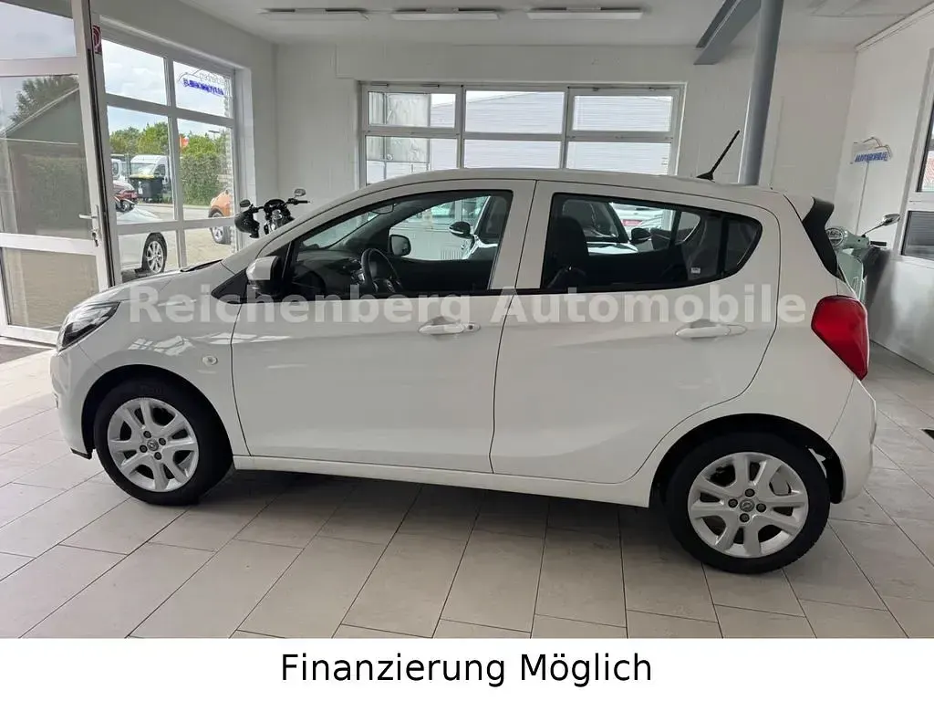 Gebraucht Opel Karl Edition 75 PS (55 kW) 2016 Weiß Kleinwagen