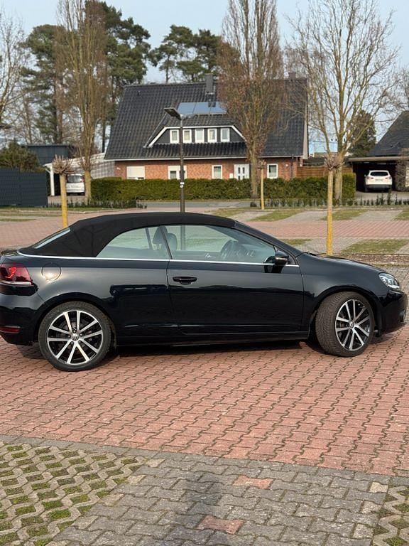 Gebraucht VW Golf Cabriolet 160 PS (117 kW) 2013 Schwarz Cabrio