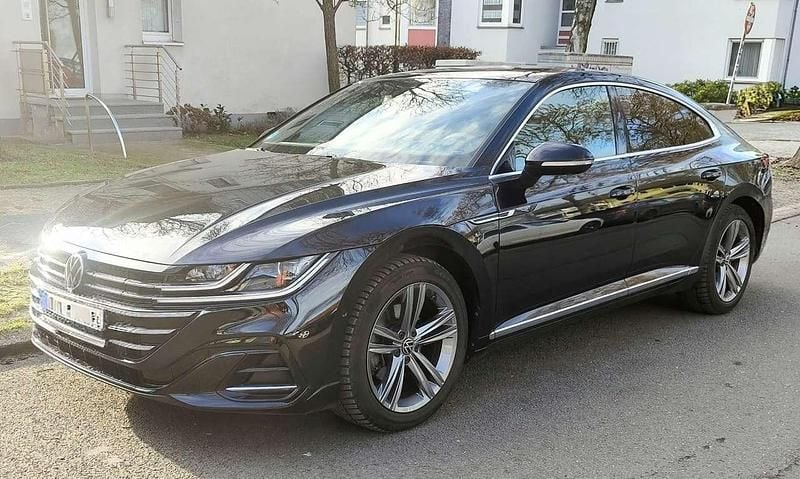 Schwarz Gebraucht 2021 VW Arteon R-line Coupé | 27.900 € (Fairer Preis) - Bild 1/4