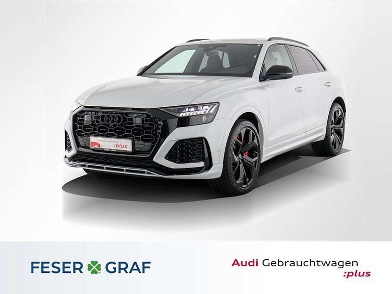 Gletscherweiß metallic Gebraucht 2023 Audi RS Q8 Ambiente SUV | 128.880 € (Teuer) - Bild 1/4