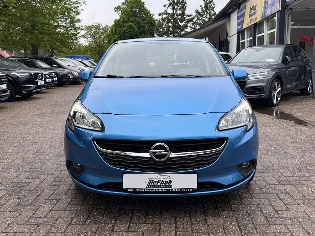 Gebraucht Opel Corsa Edition 90 PS (66 kW) 2018 Blau Kleinwagen