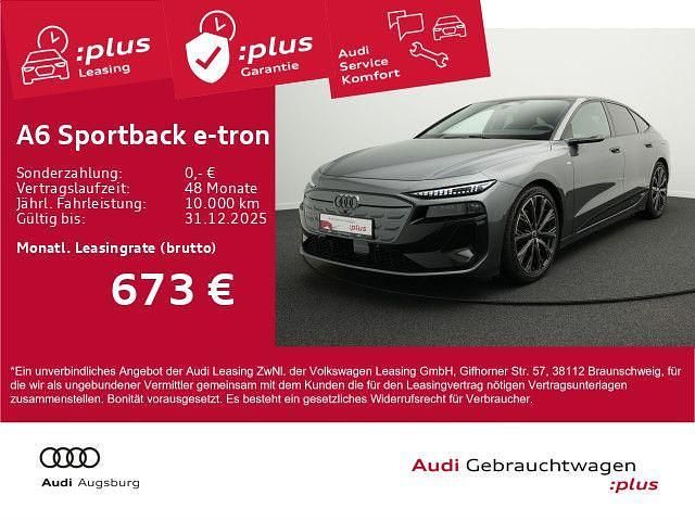 Daytonagrau perleffekt Gebraucht 2025 Audi A6 e-tron Ambiente Limousine | 72.490 € (Teuer) - Bild 1/4