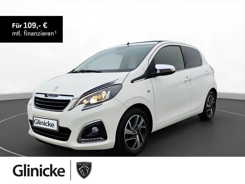 Weiß Gebraucht 2021 Peugeot 108 S Limousine | 9.990 € - Bild 1/3