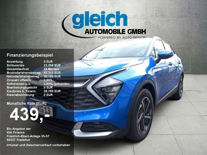 Blau Gebraucht 2025 Kia Sportage Vision SUV | 33.890 € (Superpreis) - Bild 1/4