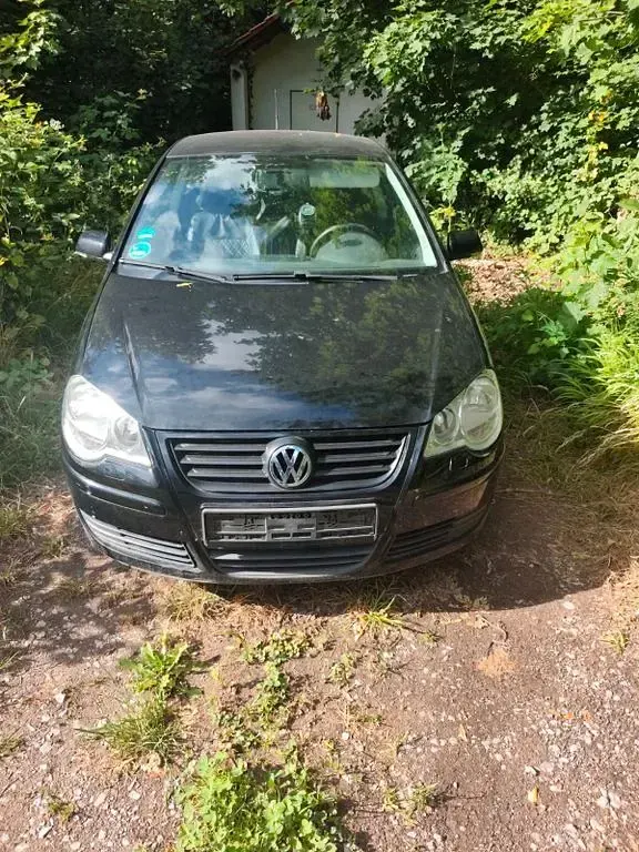 Gebraucht VW Polo 64 PS (47 kW) 2007 Schwarz Kleinwagen
