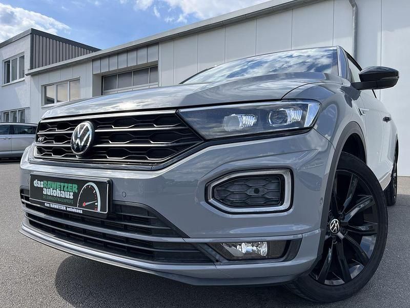 Grau Gebraucht 2021 VW T-Roc Cabriolet R-line Cabrio | 27.860 € (Fairer Preis) - Bild 1/4