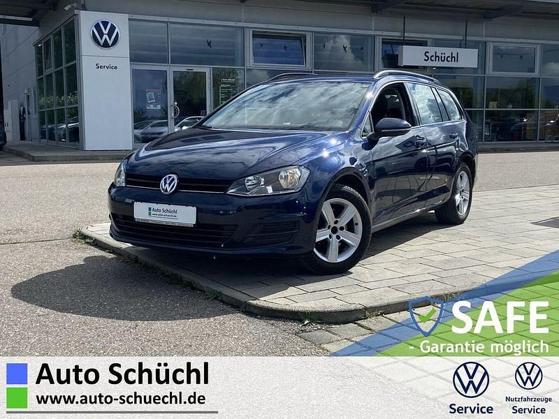 Blau Gebraucht 2016 VW Golf VII Comfortline Kombi | 7.758 € (Fairer Preis) - Bild 1/4