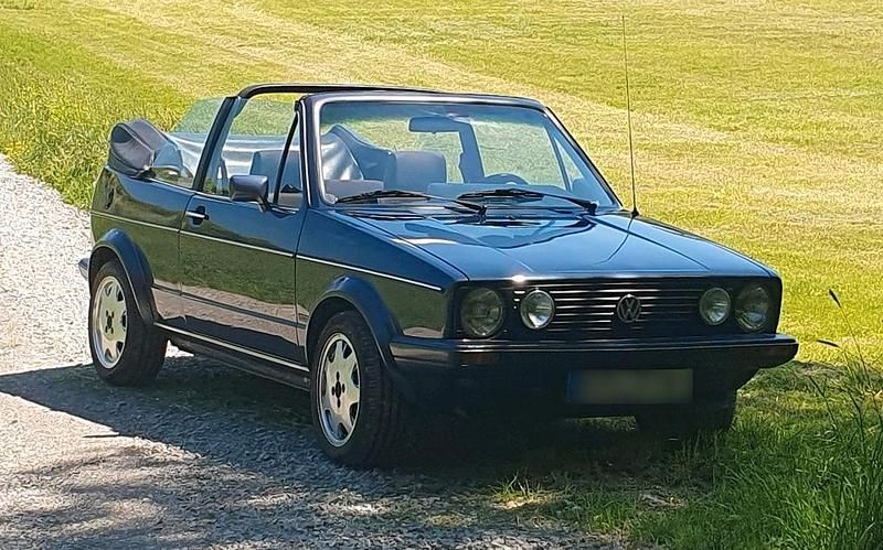 Gebraucht VW Golf Cabriolet 72 PS (52 kW) 1988 Blau Cabrio