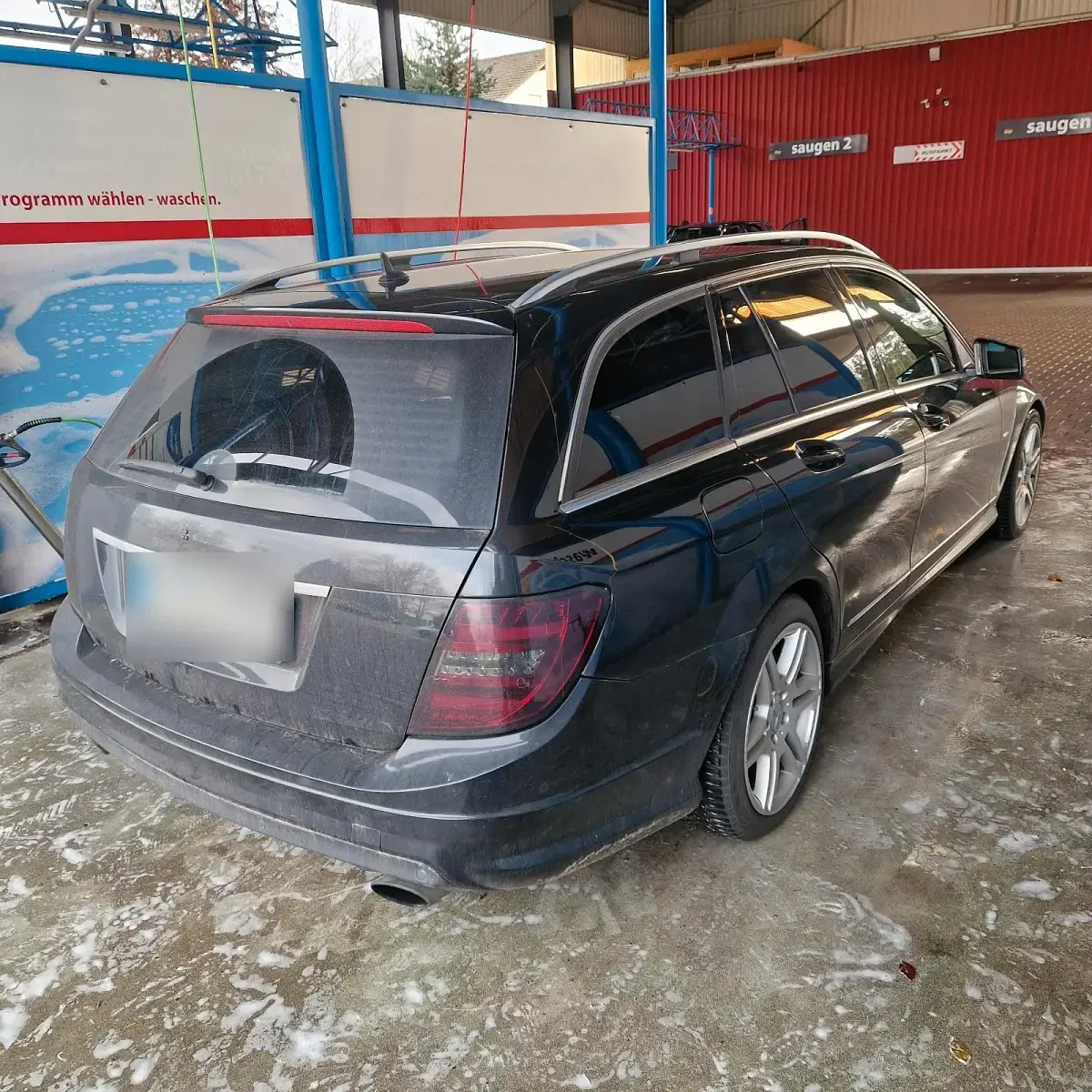 Gebraucht Mercedes C350 231 PS (169 kW) 2010 Schwarz Kombi