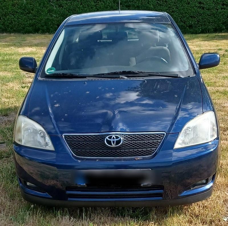 Blau Gebraucht 2003 Toyota Corolla Limousine | 2.490 € (Fairer Preis) - Bild 1/4