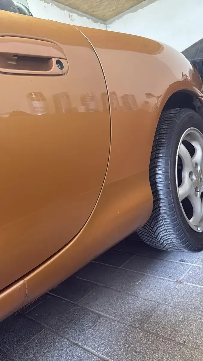 Usata Mazda MX5 110 CV (80 kW) 1998 Oro Cabrio