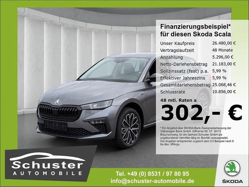 Neu Skoda Scala Tour 116 PS (85 kW) 2025 Grau Kleinwagen
