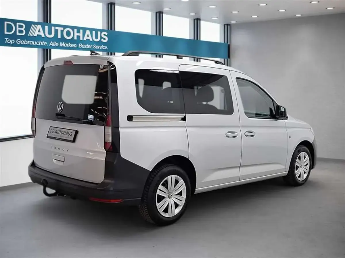Gebraucht VW Caddy 114 PS (83 kW) 2022 Silber Van / Kleinbus