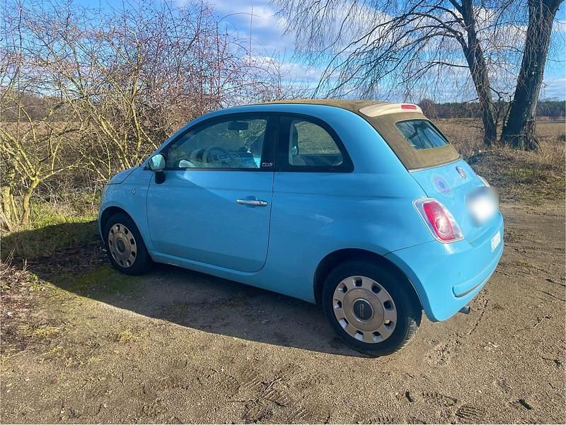 Gebraucht Fiat 500C 69 PS (50 kW) 2011 Blau Cabrio