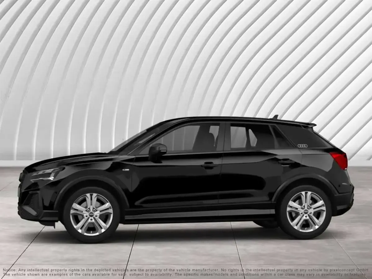 Neu Audi Q2 S-Line 150 PS (110 kW) 2026 Mythosschwarz metallic SUV
