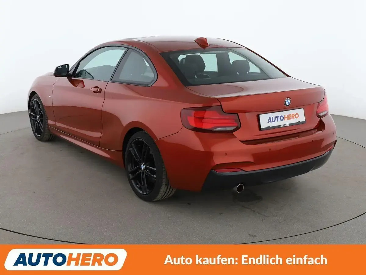 Gebraucht BMW 218 M Sport 136 PS (100 kW) 2020 Sunset orange Coupé