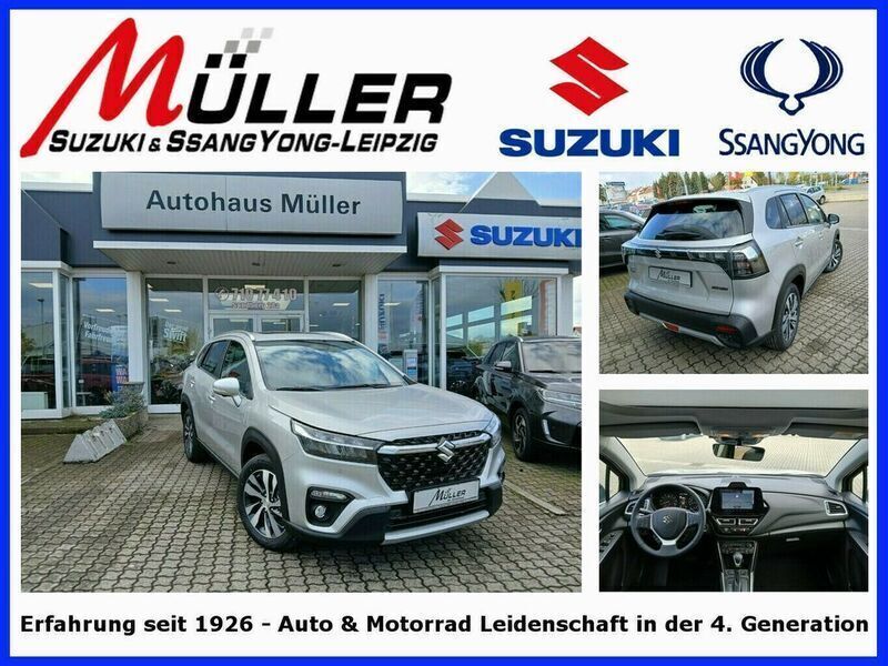 Silber (silky silver metallic 2) Neu 2024 Suzuki SX4 S-Cross Comfort+ SUV | 36.520 € - Bild 1/4