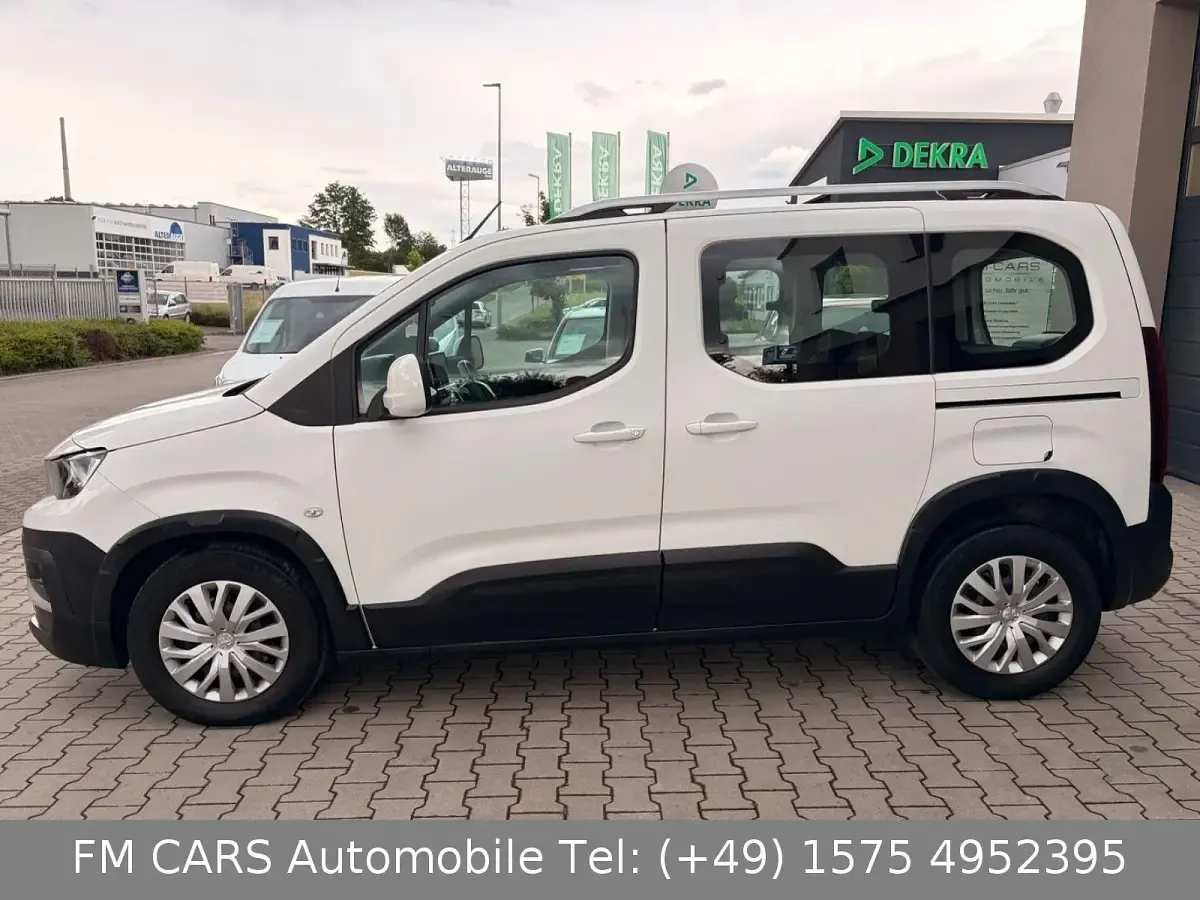 Gebraucht Peugeot Rifter Active 131 PS (96 kW) 2018 Weiß Van / Kleinbus