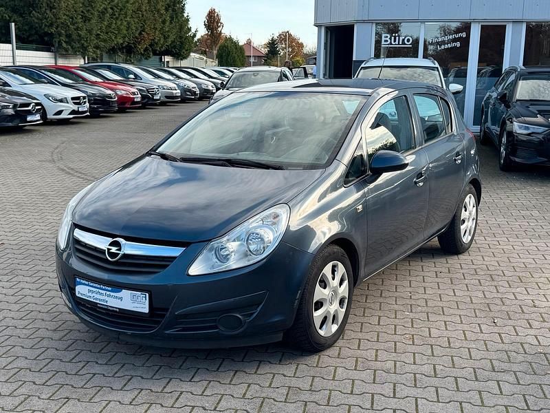Metro blue/metro Gebraucht 2010 Opel Corsa Edition Kleinwagen | 3.990 € (Fairer Preis) - Bild 1/4