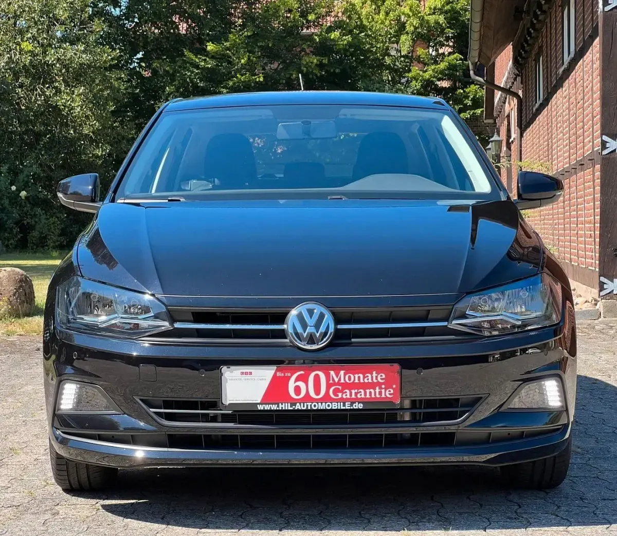 Gebraucht VW Polo Comfortline 95 PS (69 kW) 2020 Schwarz Kleinwagen
