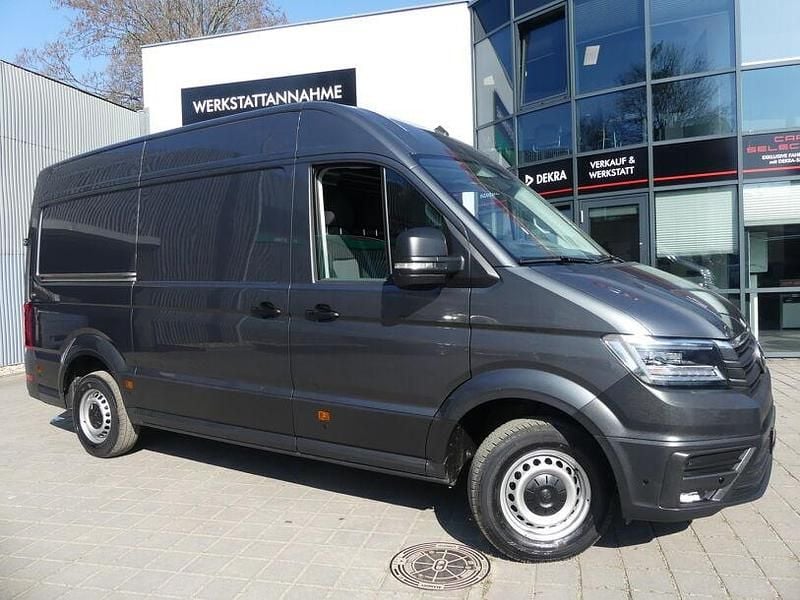 Indiumgrau metallic (metallic) Gebraucht 2022 VW Crafter Van | 34.800 € (Fairer Preis) - Bild 1/4
