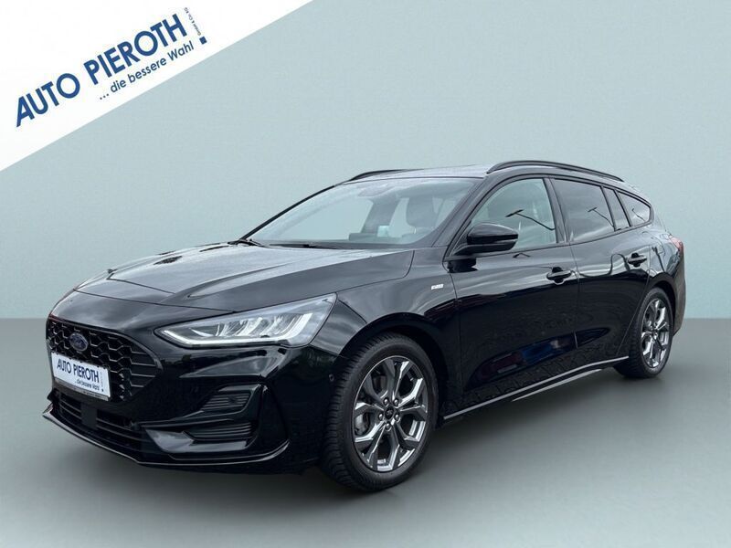 Agate black metallic Gebraucht 2024 Ford Focus ST-Line X Kombi | 29.850 € (Teuer) - Bild 1/4