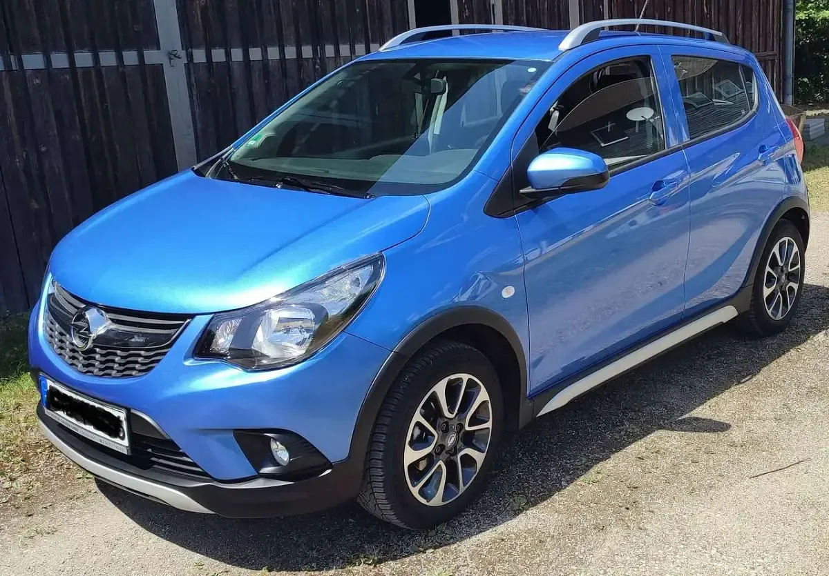 Gebraucht Opel Karl Rocks 75 PS (55 kW) 2017 Blau Kleinwagen