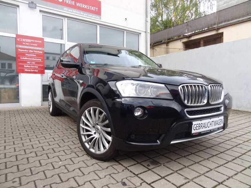 Schwarz Gebraucht 2011 BMW X3 SUV | 13.990 € (Teuer) - Bild 1/4