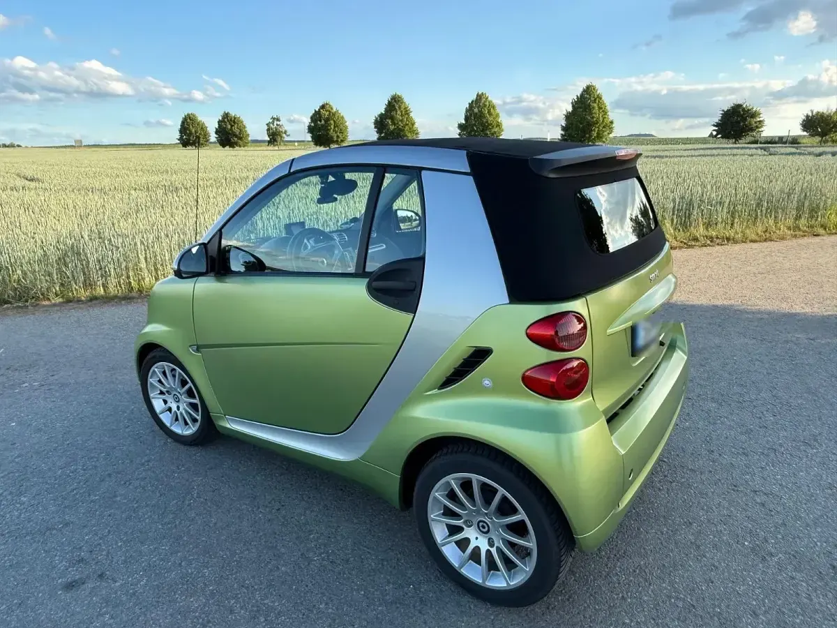 Gebraucht Smart ForTwo Cabrio 71 PS (52 kW) 2012 Grün Cabrio