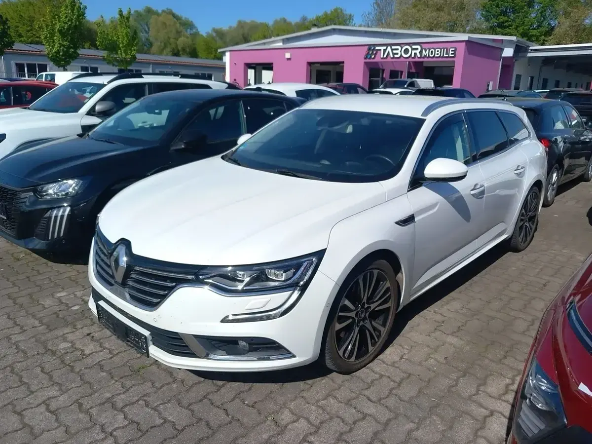 Gebraucht Renault Talisman GrandTour Initiale Paris 224 PS (164 kW) 2020 Weiss Kombi