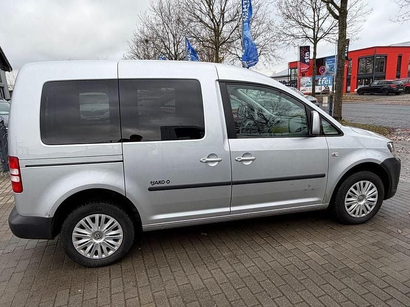 Second-hand VW Caddy 86 CP (63 kW) 2013 Argintiu Monovolum