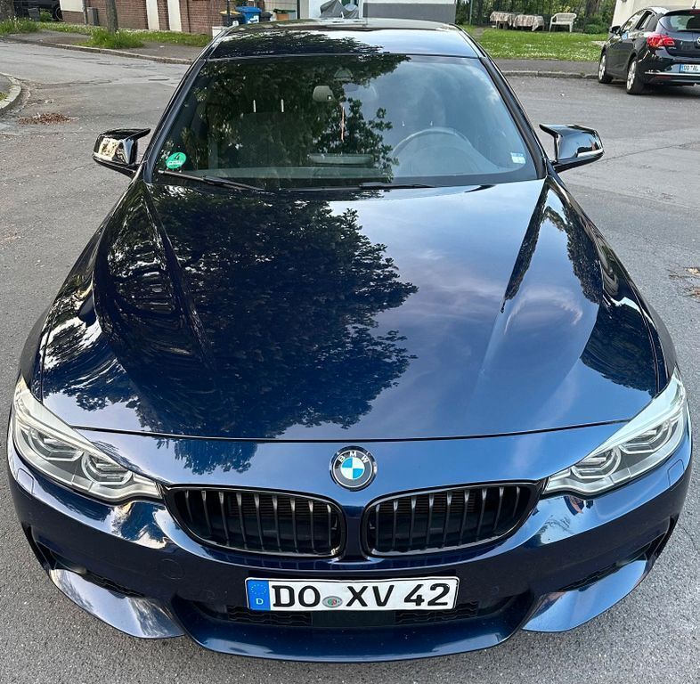 Blau Gebraucht 2015 BMW 435 Gran Coupé Advantage Coupé | 21.500 € - Bild 1/4