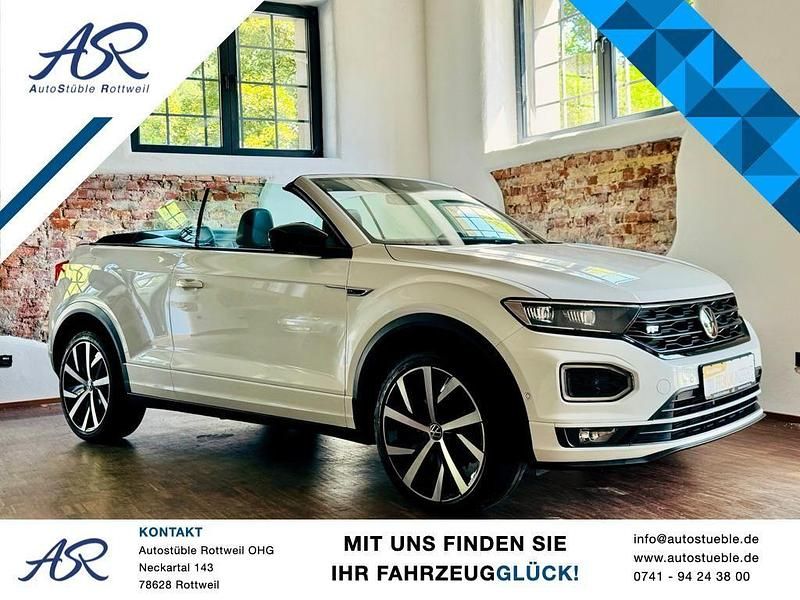 Weiß Gebraucht 2021 VW T-Roc Cabriolet Beats Cabrio | 25.988 € (Guter Preis) - Bild 1/4