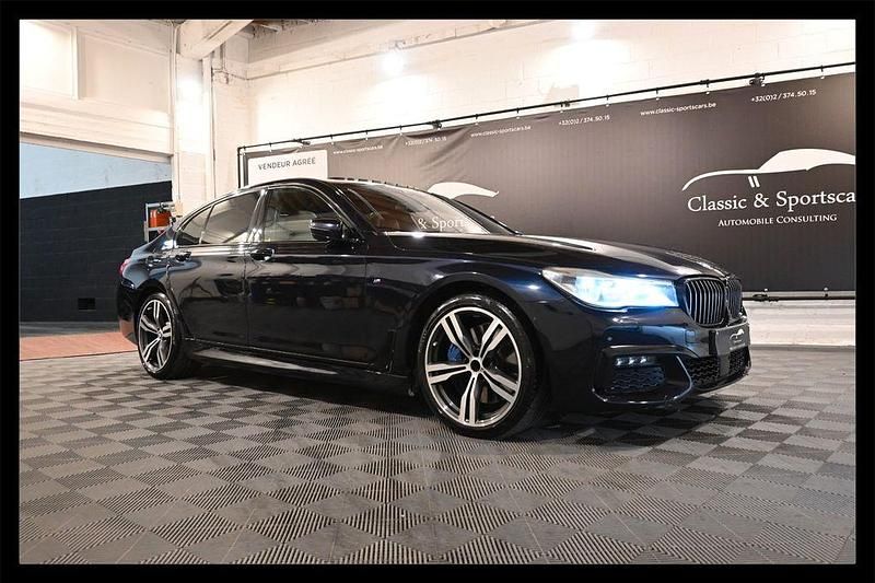 Schwarz Gebraucht 2017 BMW 740 M Sport Limousine | 27.950 € (Superpreis) - Bild 1/4