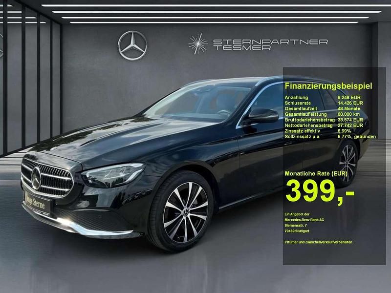Schwarz Gebraucht 2023 Mercedes E300 Avantgarde Kombi | 36.690 € (Superpreis) - Bild 1/3