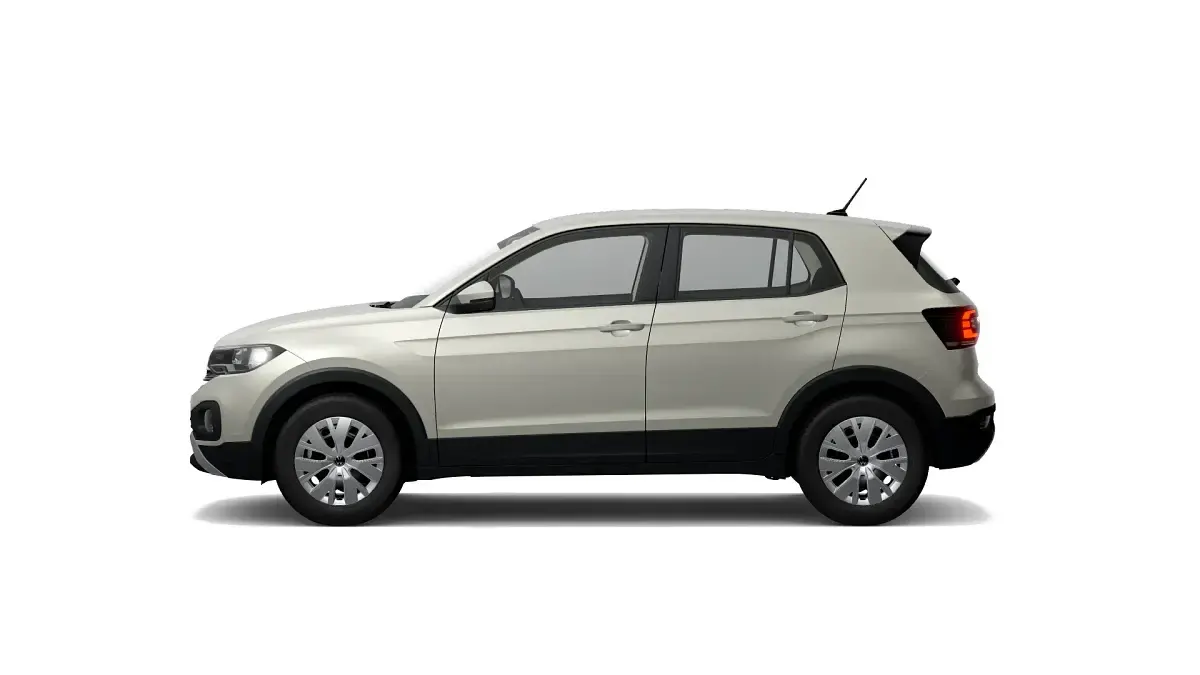 Gebraucht VW T-Cross Basis 110 PS (80 kW) 2023 Ascotgrau (grau) SUV