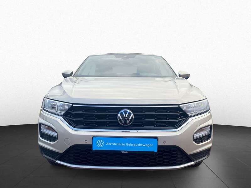 Gebraucht VW T-Roc Cabriolet Style 150 PS (110 kW) 2020 Ivory silver metallic Cabrio