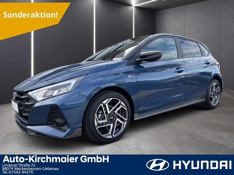 Blau Neu 2025 Hyundai i20 N Line Kleinwagen | 24.480 € (Teuer) - Bild 1/4