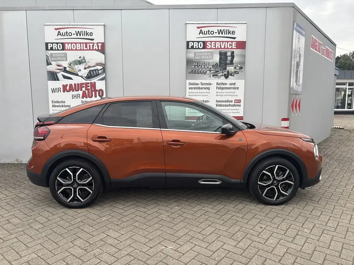 Gebraucht Citroën e-C4 100 kW (136 PS) 2022 Orange metallic