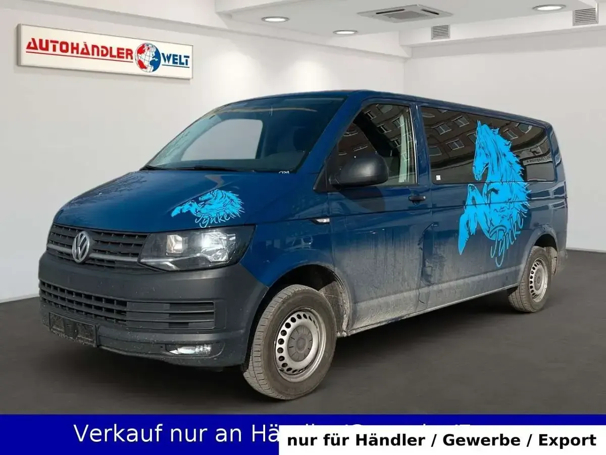Usata VW Caravelle 150 CV (110 kW) 2017 Blu Furgone