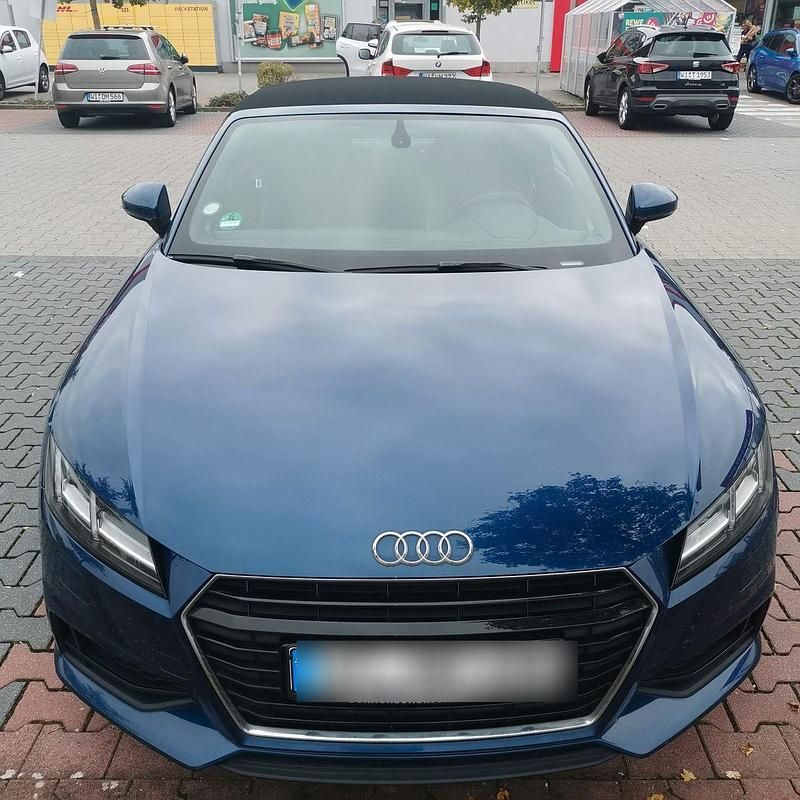 Blau Gebraucht 2016 Audi TT Roadster S-Line Cabrio | 18.999 € (Guter Preis) - Bild 1/4