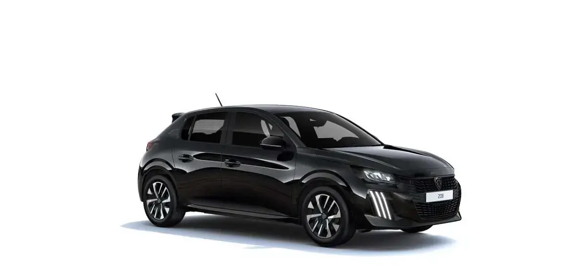 Neu Peugeot 208 Style 101 PS (74 kW) 2026 Lackierung schwarz perla nera/ Kleinwagen