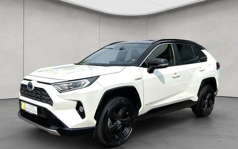 Weiß Gebraucht 2019 Toyota RAV4 Hybrid Style SUV | 31.990 € (Fairer Preis) - Bild 1/4