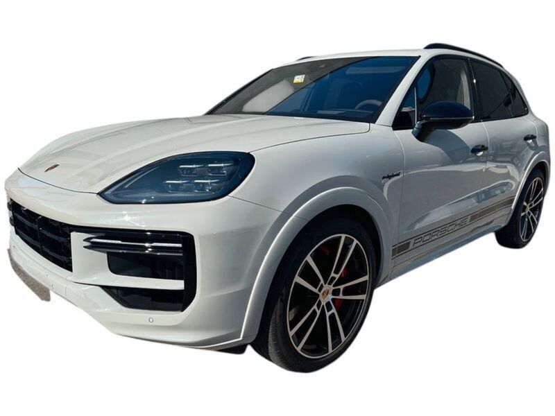 Grau Gebraucht 2024 Porsche Cayenne Turbo E-Hybrid SUV | 178.381 € - Bild 1/4